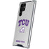 Texas Christian University Horned Frogs Logo Print Galaxy S24 Ultra Clear Case